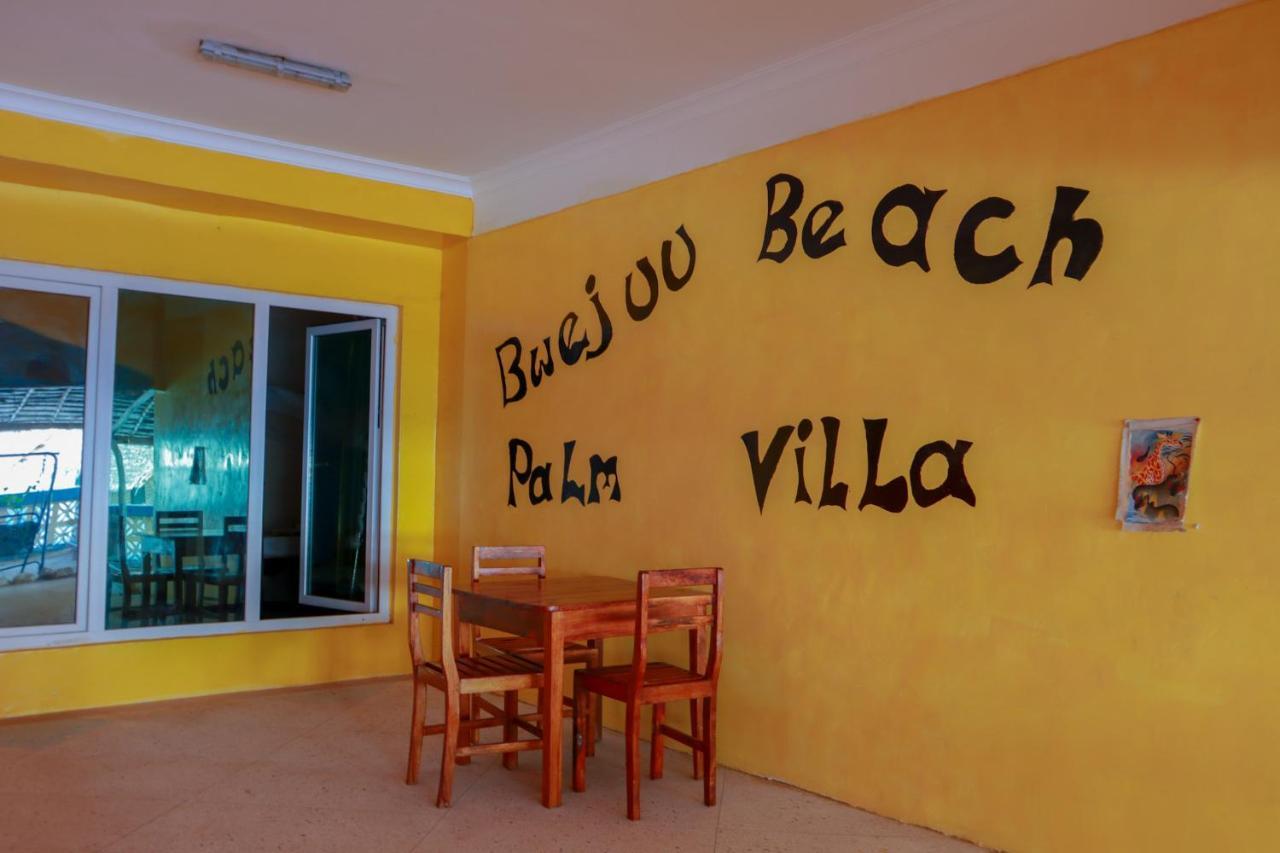 Bwejuu Beach Palm Villa Екстер'єр фото